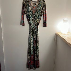 Bohemian maxi dress